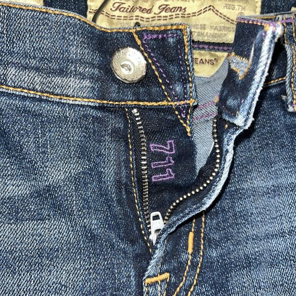 VINTAGE Jacob Cohen Woman‎ 711 Jeans Handmade Italy Tailored Rare Luxury Denim - Picture 5 of 12